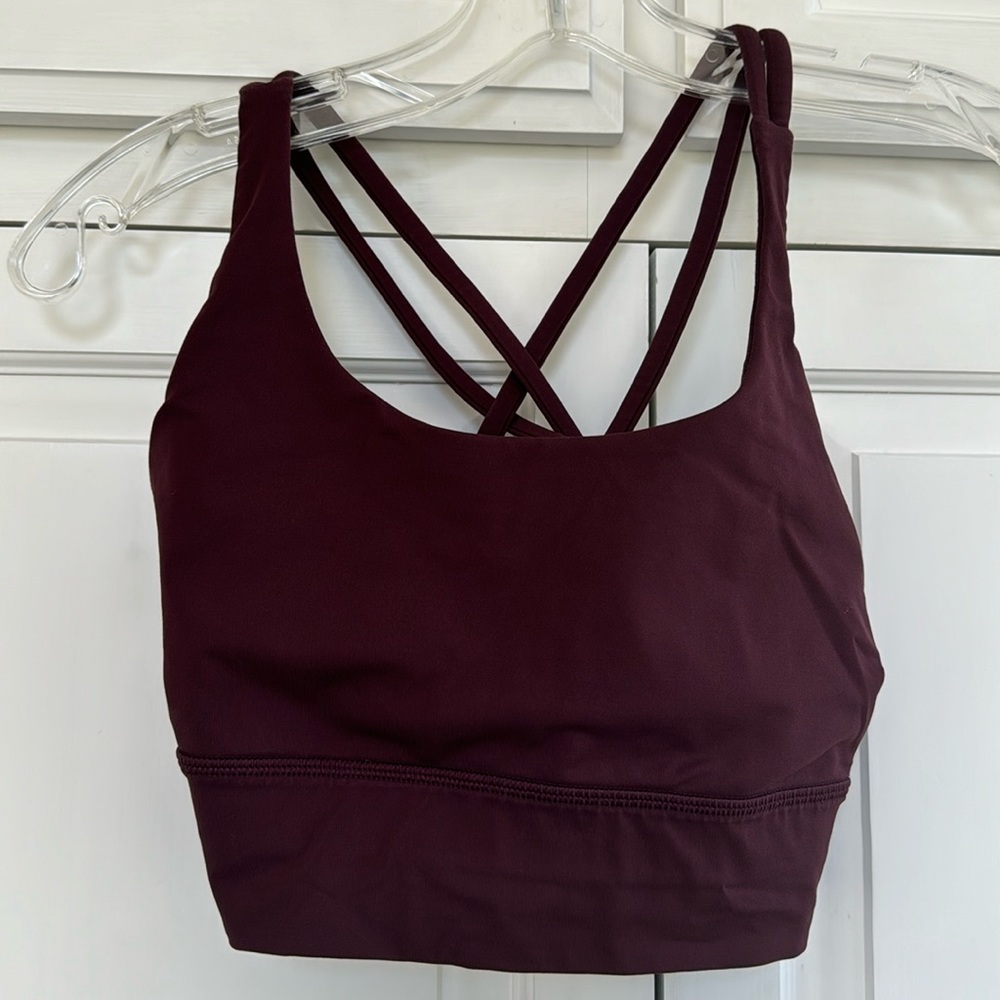 Lululemon energy, longline sports  bra